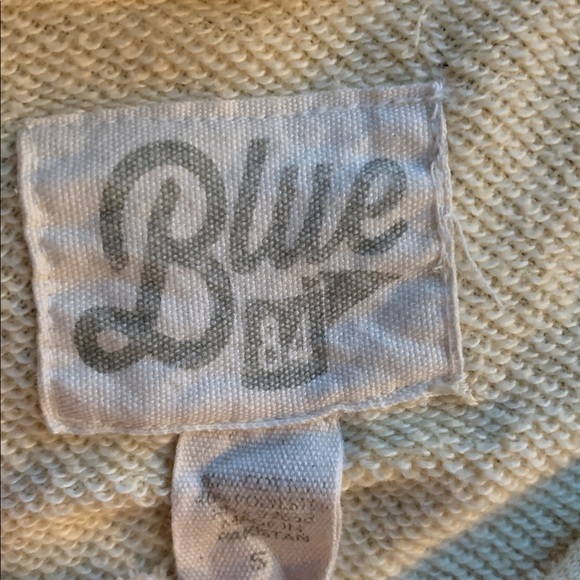 Blue 84- Hunting island state park Yellow Hoodie with Navy Print - Picture 2 of 2